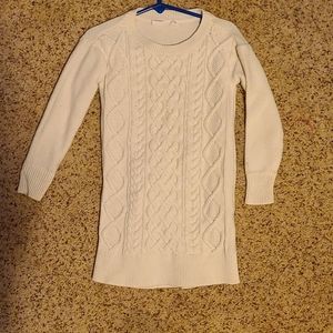 Gap kids girls white sweater